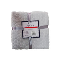 Пухкаво одеяло Точки 150/180 или 180/220 Сиво